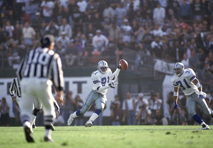 Deion Sanders, November 1995.